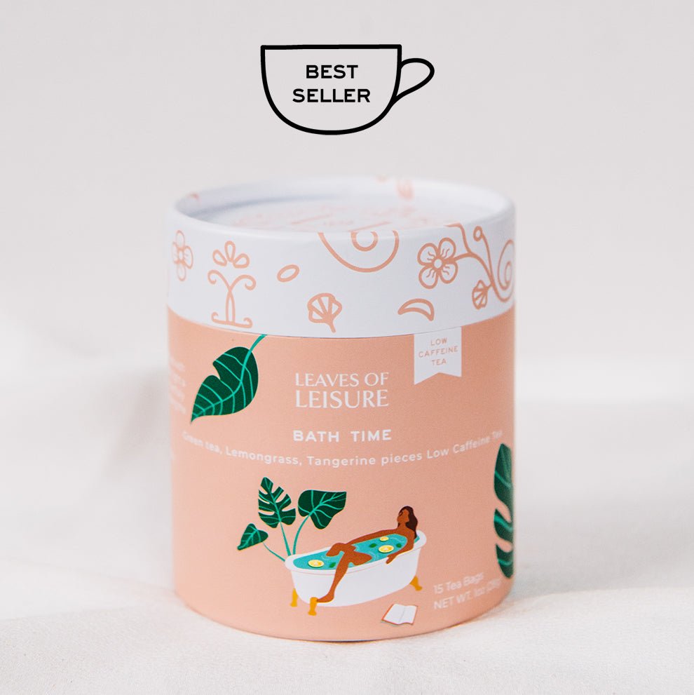 暁のヨナ + Tea Time Bath Time Tea - Lemongrass, Tangerine and Sage – Leaves of Leisure