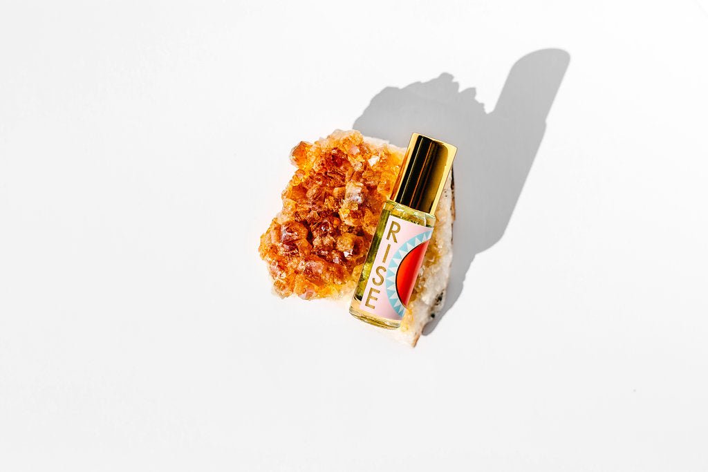 D A I L Y R I T U A L oil + stone blend by LUA skincare Leaves of Leisure