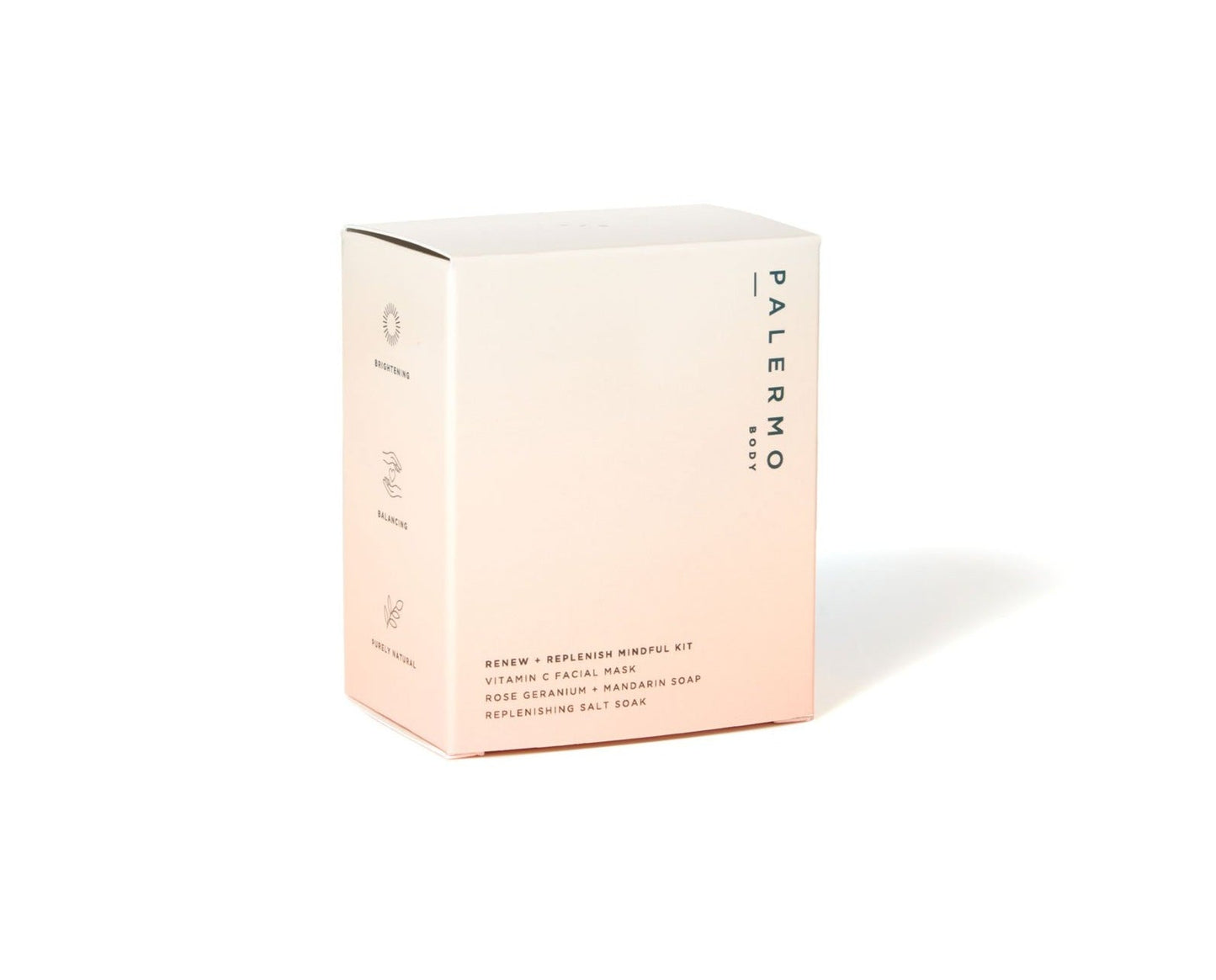 Renew + Replenish Mindful Kit by Palermo Body Leaves of Leisure