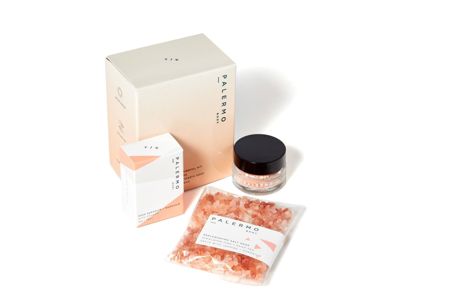 Renew + Replenish Mindful Kit by Palermo Body Leaves of Leisure