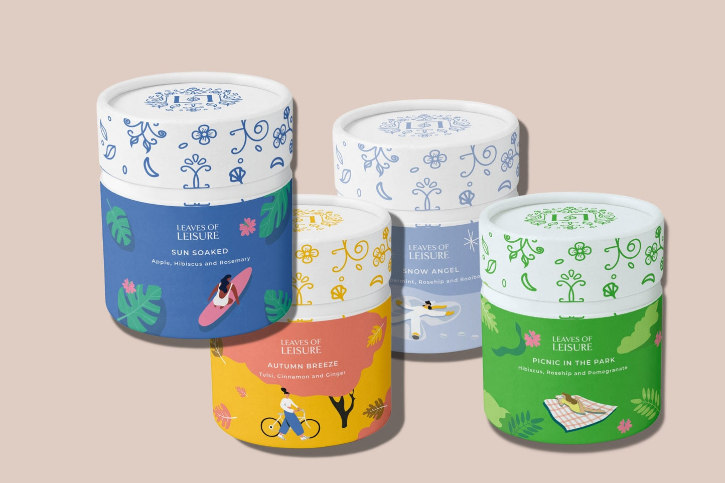 The Four Seasons Tea Bundle Leaves of Leisure