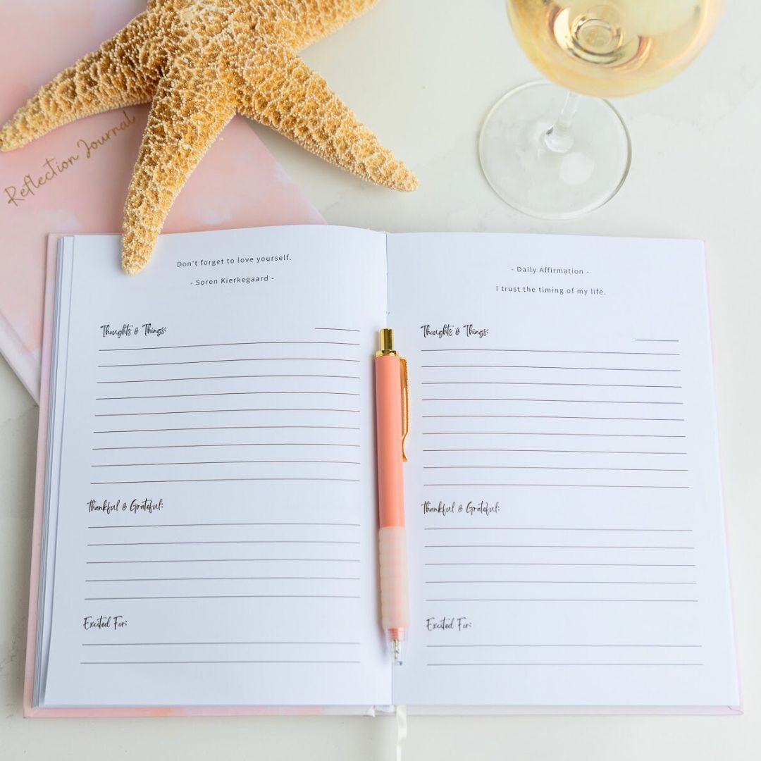 Time to Reflect: A 5-Minute Gratitude Journal by Bliss'd Co Leaves of Leisure