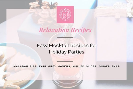Easy Mocktail Recipes for Holiday Parties (Part 1) - Leaves of Leisure