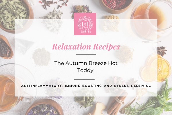Relaxation Recipes | The Autumn Breeze Hot Toddy - Leaves of Leisure