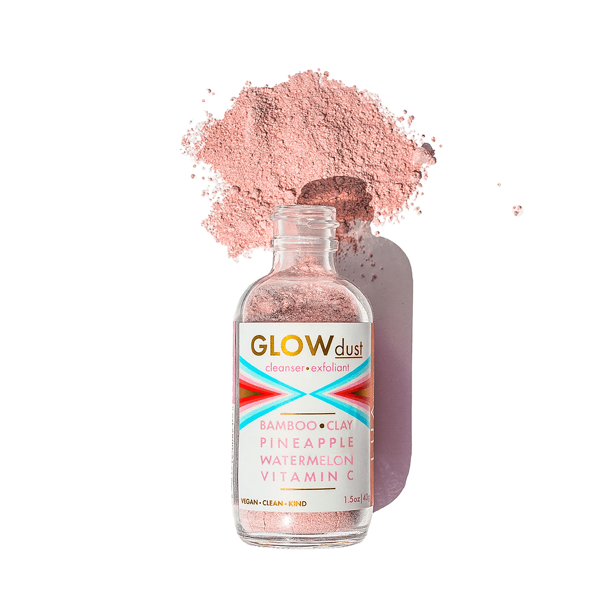 GLOW dust cleanser + exfoliant by LUA skincare