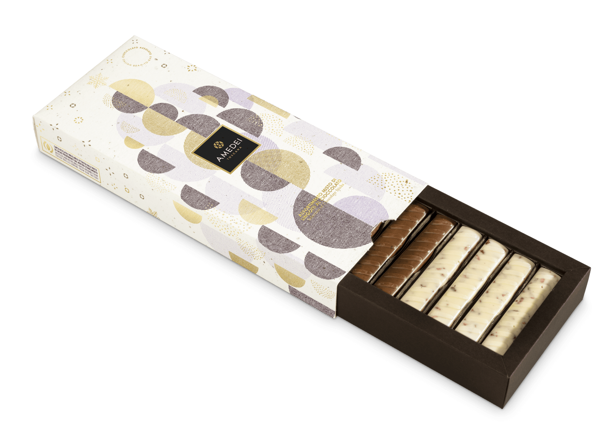 Amedei Armonia Chocolate Gift Box (12 pcs) Leaves of Leisure