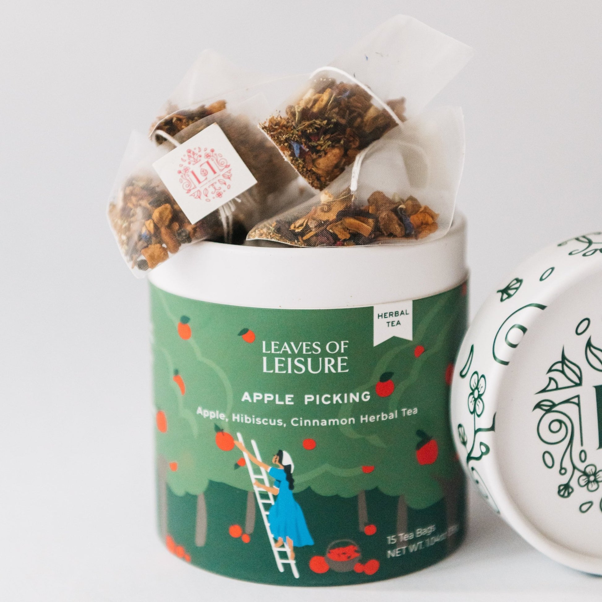 Apple Picking Herbal Tea Leaves of Leisure