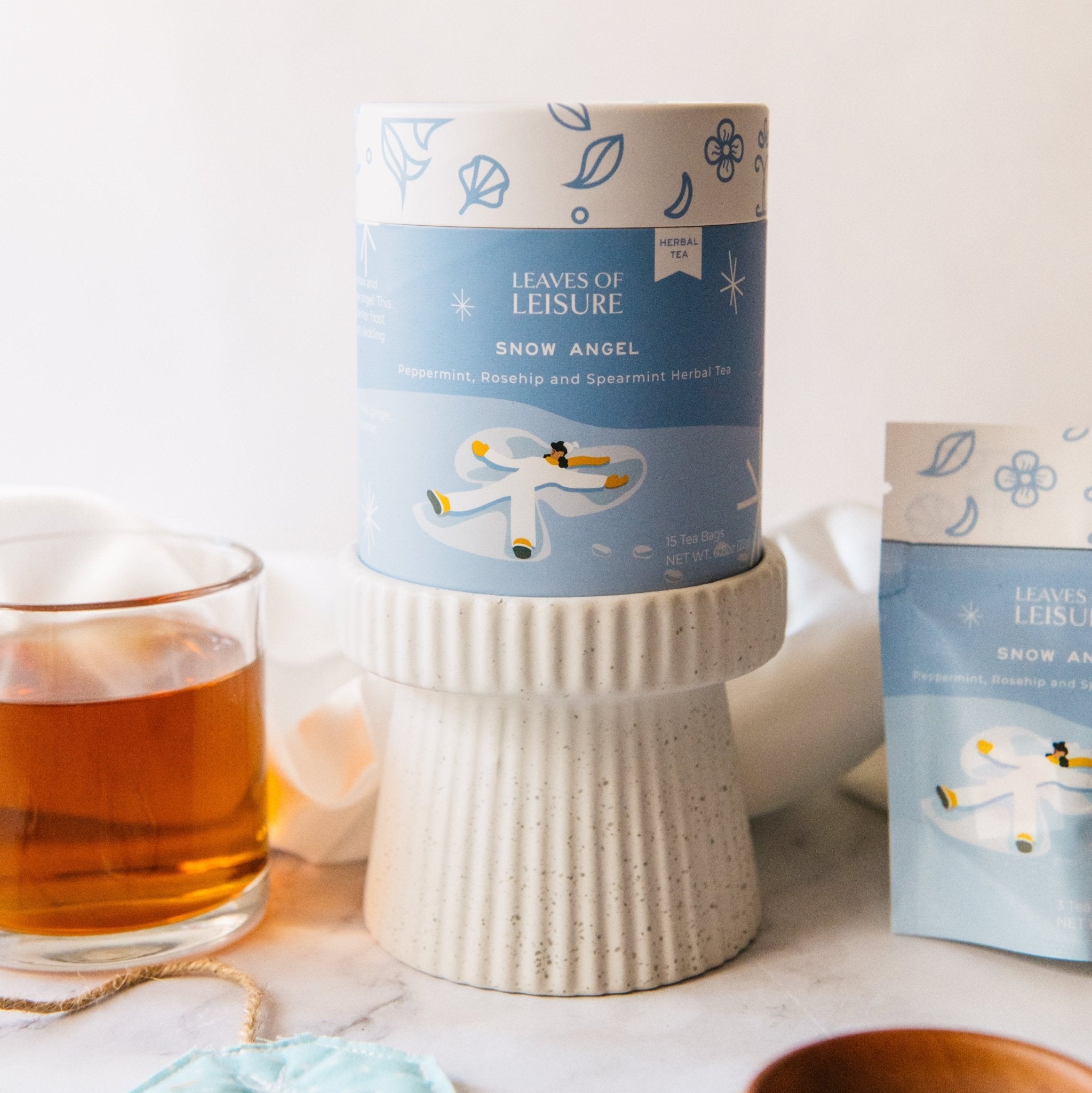 L'Appartement HOLIDAY Tee⭐︎未開封商品 Snow Angel Tea - Peppermint, Rosehip and Spearmint – Leaves of Leisure