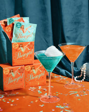 Showgirl Drink Bombs - 4 glitter bombs Leaves of Leisure