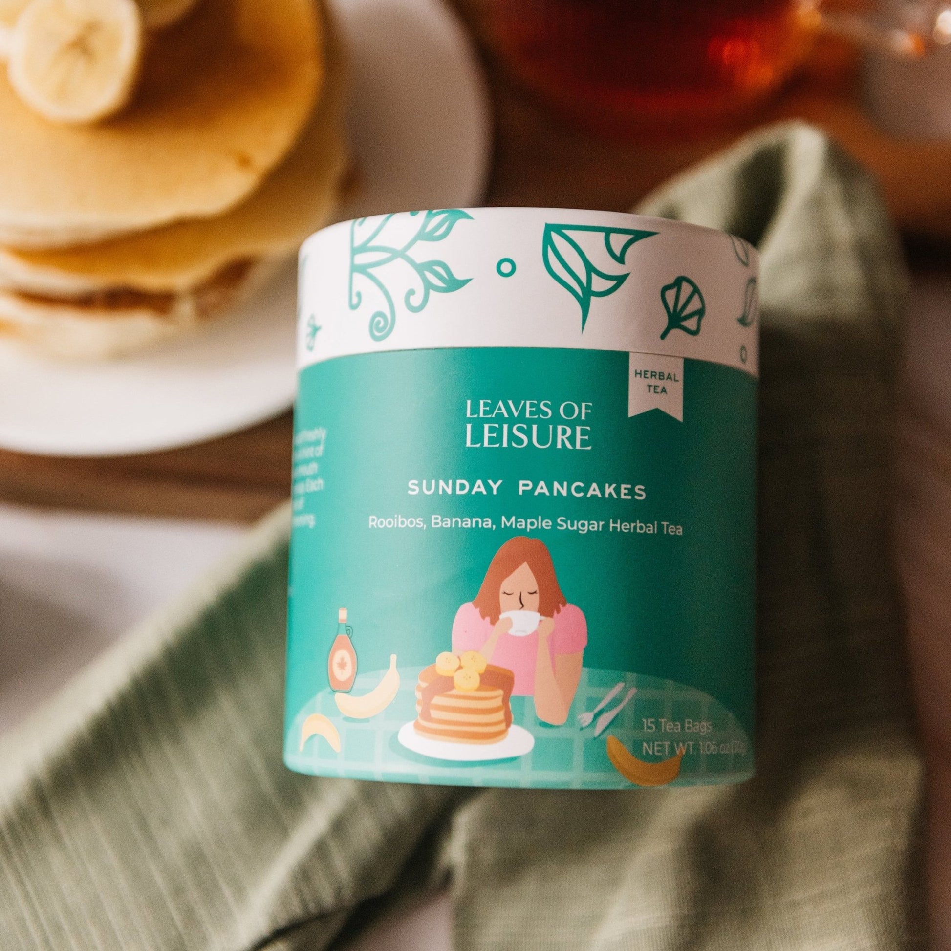 Sunday Pancakes Herbal Tea Leaves of Leisure