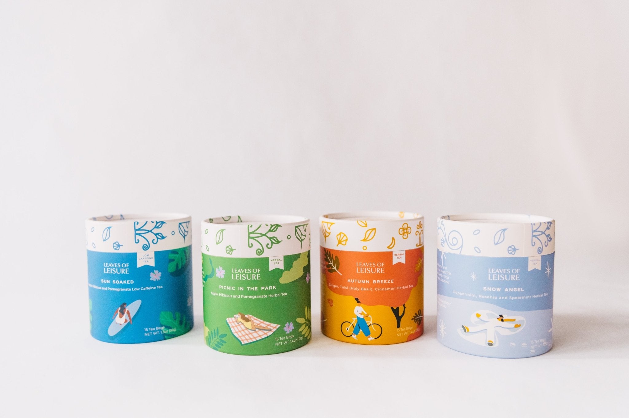 The Four Seasons Tea Gift Set | A Tea for Every Season Leaves of Leisure