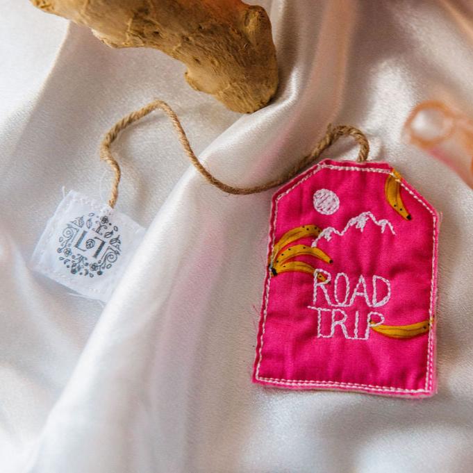 Upcycled Handmade Bookmark Leaves of Leisure