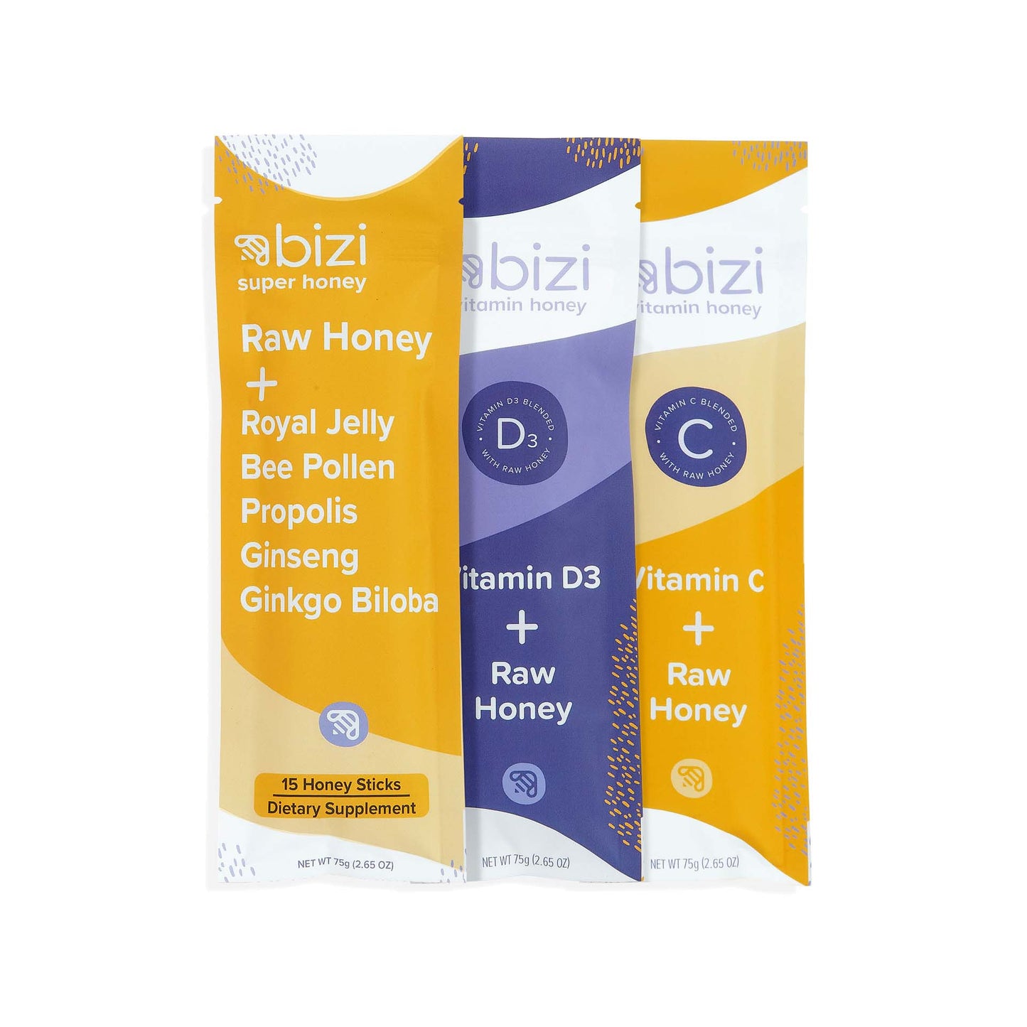 Bizi Variety Pack by Bizi Vitamin Honey Leaves of Leisure