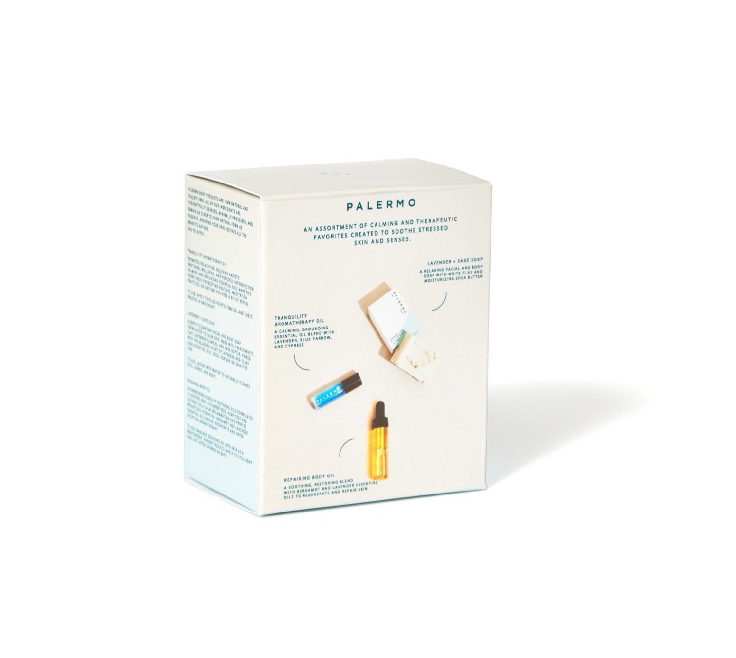 Repair + Relax Mindful Kit by Palermo Body Leaves of Leisure