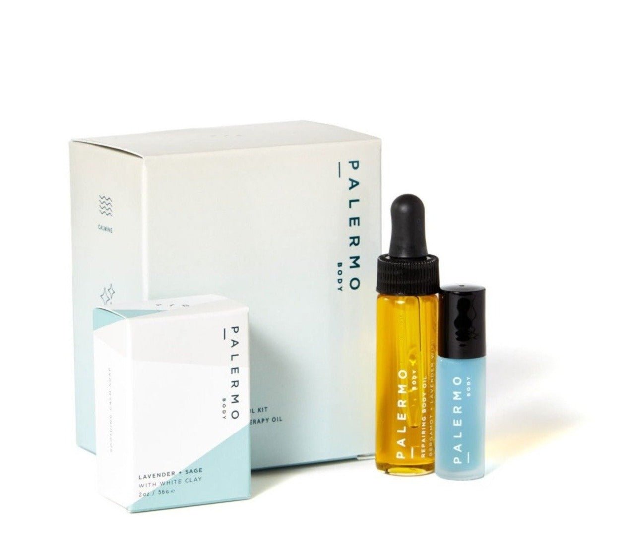 Repair + Relax Mindful Kit by Palermo Body Leaves of Leisure