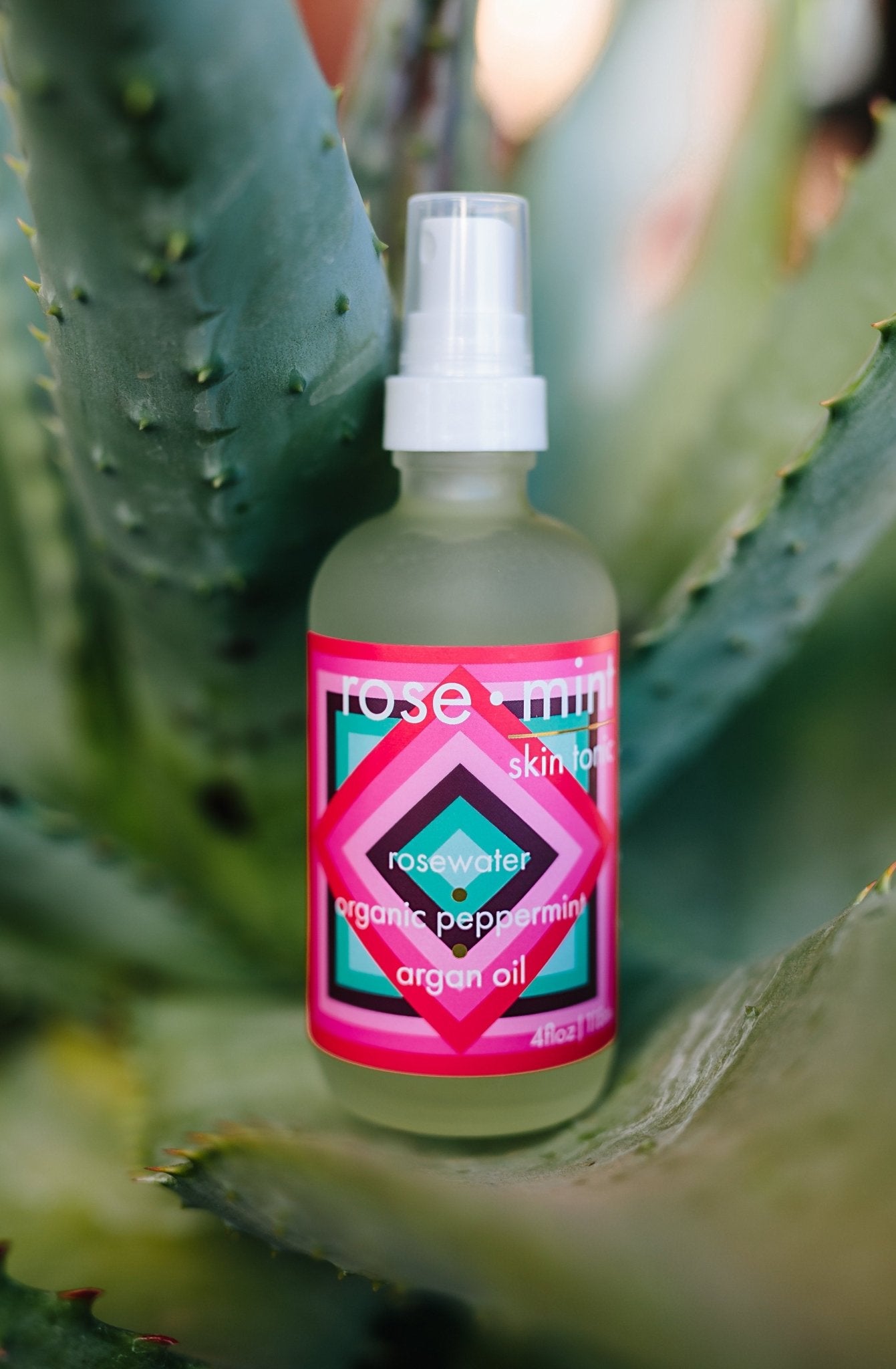 ROSE MINT skin tonic by LUA skincare Leaves of Leisure