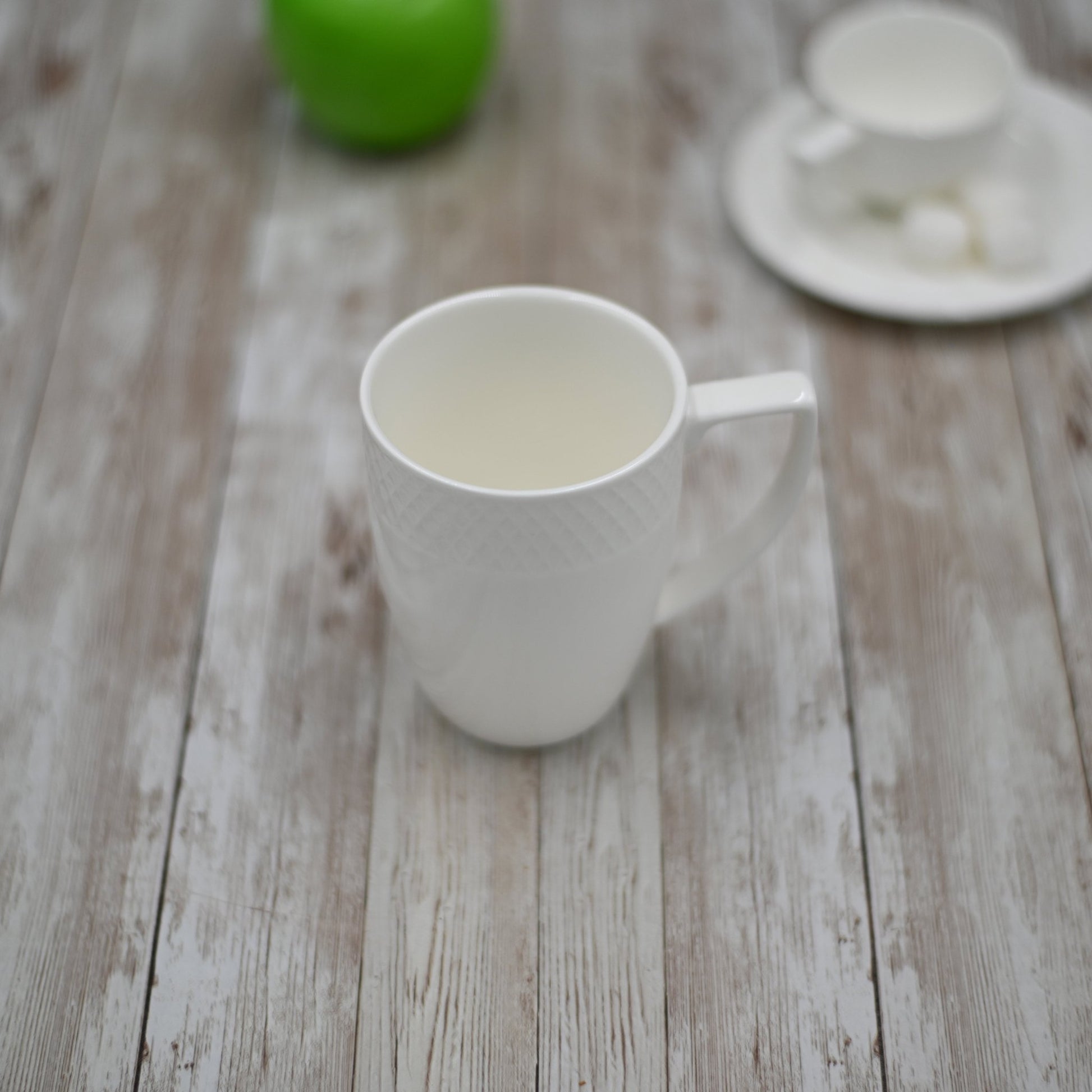 Heat Resistant Glass Coffee Mug  Glass coffee mugs, Bone china